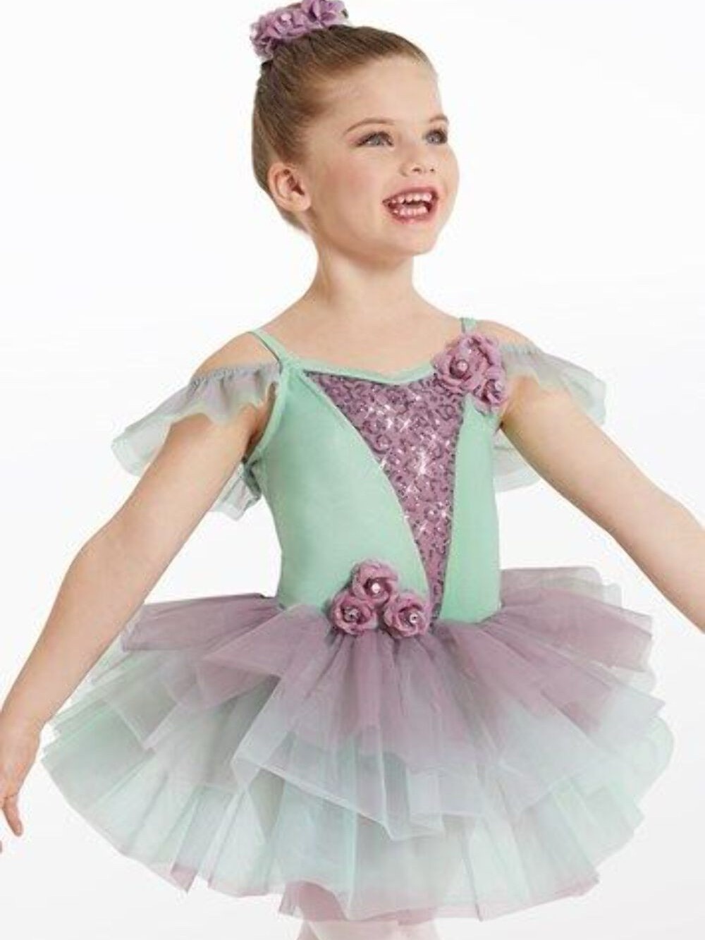 Weissman What Dreams Are Made Of 11808 ballet tutu costume pink mint green kids